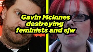 DESTROYING FEMINISTS AND SJW'S | Gavin McInnes vs Social justice warriors | Compilation City
