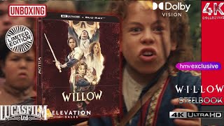 Willow 4K UltraHD Blu-ray hmv exclusive steelbook Unboxing