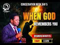 When God Remembers You (Drawing Benefits)...Rev Dr N Ngwenya
