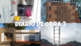 DIÁRIO DE OBRA 3| Continuação da Alvenaria + compramos os ralos da casa