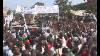 Besigye rallies Mbale: former FDC president gets rousing welcome in Mbale