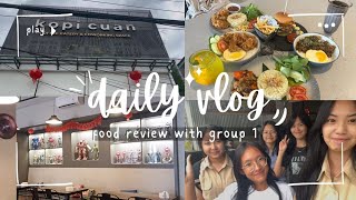 ──🕊˖Review Makanan Di Kopi Cuan ❁۪𖥔 ࣪🍜 Tugas Bahasa Indonesia Kelompok 1