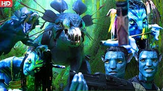 AVATAR Clip - Thanator chase scene - A heart-stopping moment (2009)-(1080p)