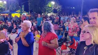 Alfonso Vélez El Fua en el Parterre de Aguadilla.