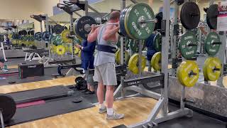 Squat 345 lb/156 kg