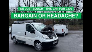 We just bought a van for £300 in part exchange: headache or bargain?