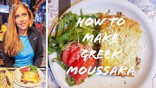 MOUSSAKA: Make greek lasagna with an airfryer (4K) | WORLD FOOD COOKING