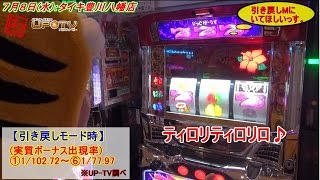 【UP-TV】アニマル梯団『はっちゃんねる』vol22タイキ豊川八幡店(沖ドキ!)(ドラゴンハナハナ)150708