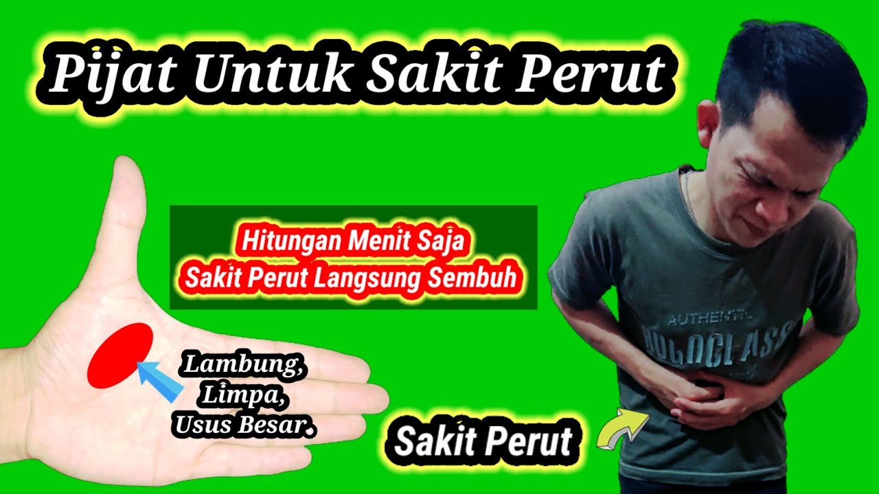 Pijat Untuk Sakit Perut - Pijat Sakit Perut - YouTube