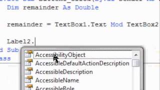 VB.Net Tutorial 3- Modulus