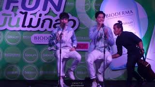 170917 งาน Bioderma x EveAndBoy ช่วงเต้ตี๋ร้องเพลง ดาว + นับหนึ่งกันไหม