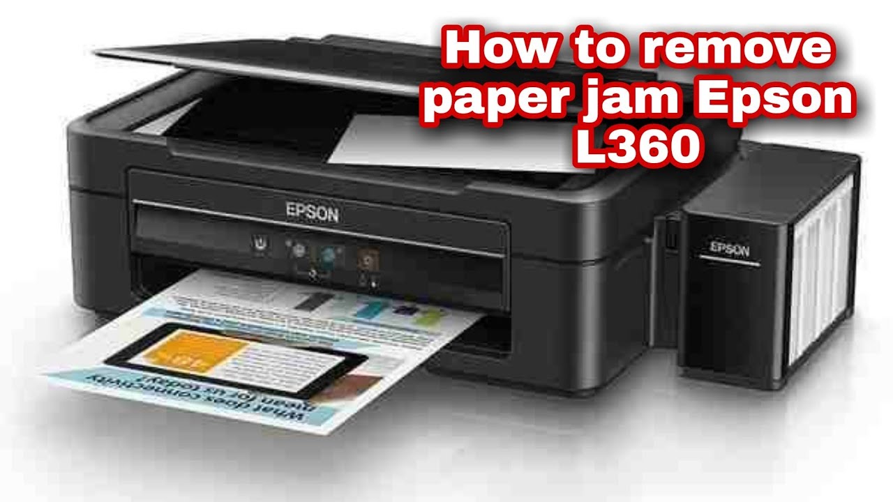 Epson L360 Paper Jam Repair Youtube