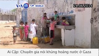 Khủng hoảng nước ở Gaza ngày càng trầm trọng (VOA60)