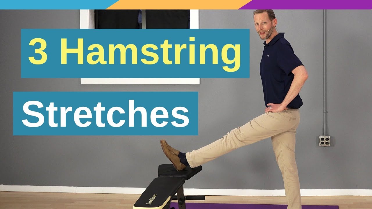 3 Ways To Stretch Hamstrings (Without Ruining Your Back) - YouTube