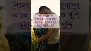 অন্য কাউকে নয় নিজের স্ত্রীকে ভালোবাসুন।#আল্লাহ_ভরসা #স্ত্রী #ভালোবাসা #shorts @MdZahirAdil