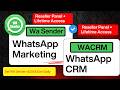 WA Sender & WACRM Full Overview | WhatsApp Marketing Software, Bulk Messaging & Reseller Panel Guide