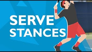 Tennis SERVE STANCES - Platform vs Pinpoint (Ultimate Guide)