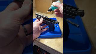 Lubricating the Walther P22 After Cleaning #shorts #waltherarms