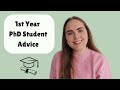 First Year PhD Student Advice - 20 Things to do Early in Your PhD