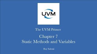 Chapter 7: Static Methods and Variables