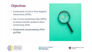 Innovations In Just-In-Time Adaptive Interventions for Mental Health