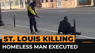 Homeless man in US city brazenly executed in broad daylight | Al Jazeera Newsfeed