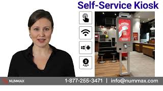 Kiosque interactif en libre-service | Self-Service Interactive Kiosk – Nummax