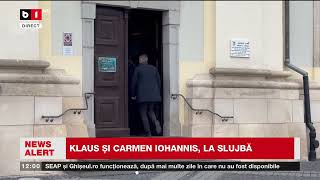 PRIMA APARIȚIE A LUI IOHANIS, DUPĂ DEMISIE_Știri B1TV_16 febr. 2025