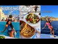 GREECE TRAVEL VLOG | GIRLS BIRTHDAY TRIP IN MYKONOS, SANTORINI + ATHENS!