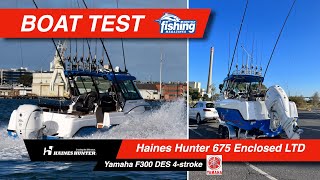 Tested | Haines Hunter 675 Enclosed Limited Edition with Yamaha 300HP DES 4-stroke