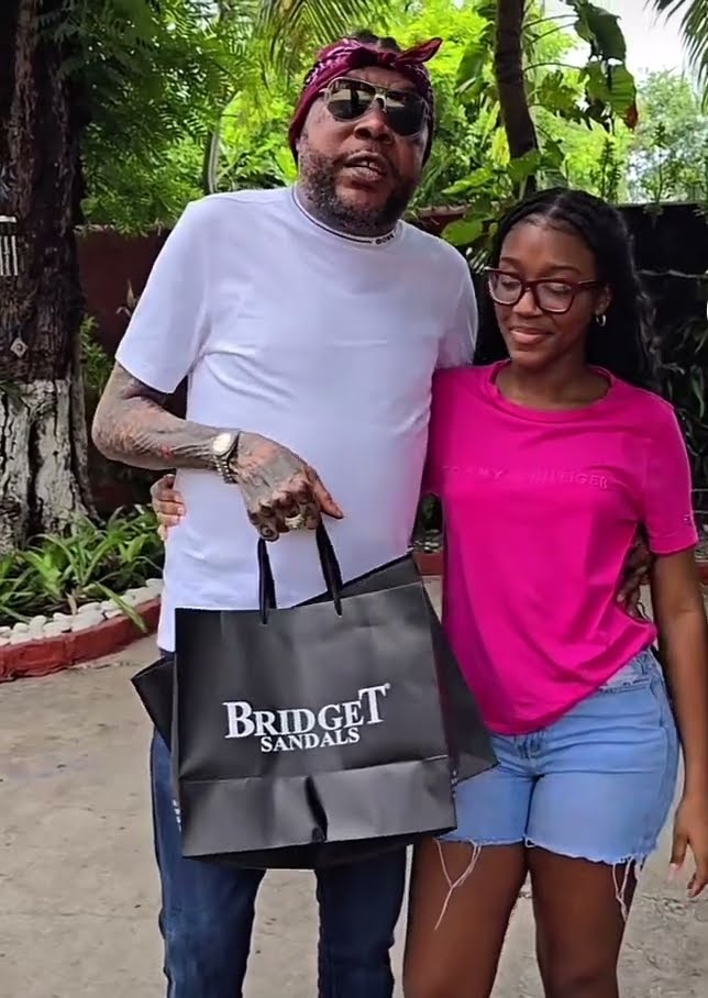 VYBZ KARTEL TAKES HIS DAUGHTER ON A SHOPPING SPREE #dancehallartist # ...