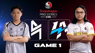 BLACKLIST INTERNATIONAL vs LAZY ESPORTS | GAME 1 | SNAPDRAGON PRO SERIES