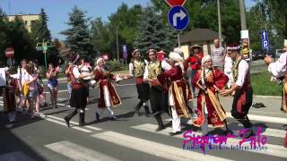 Międzynarodowe Małopolskie Spotkanie z Folklorem,Myślenice 2015,Uliczna Parada