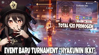 420 Primogem - Hutao rasa XIAO - Event Tournament Hyakunin Ikki - Genshin Impact v2.5