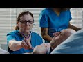 Nurse Using Stethoscope Stock Video