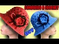 Sombrero para PLAYA a crochet muy FÁCIL DE TEJER (Tutoríal En Español)