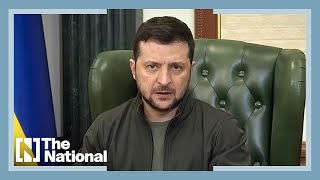 Zelenskyy says war will be 'a painful fall' for Russia