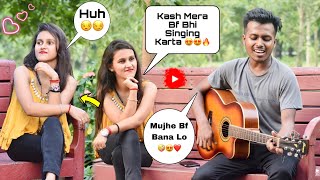 Heart Broken Songs|Prank Gone Very Emotional😭| Randomly Singing With Cute Girl In Public@team_jhopdi_k