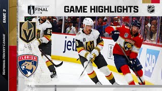 Golden Knights @ Panthers; Game 3, 6/8 | NHL Playoffs 2023 | Stanley Cup Final