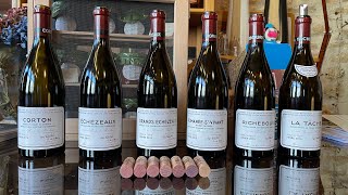 Domaine de la Romanée-Conti, millésime 2015, 5 grands crus rouges et Montrachet, le 26 novembre 2023