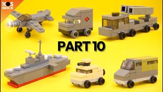 Lego Military Mini Vehicles - Part 10 (Tutorial)