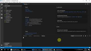 04 creating the angular app - MEAN project with Angular 4 (and 5) - Creating a CMS