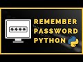Password Safe / Remember all your passwords Tutorial in Python (Pyperclip)