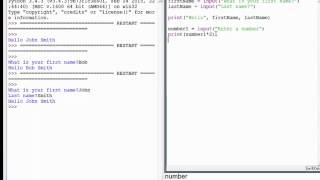 4. Python's input command