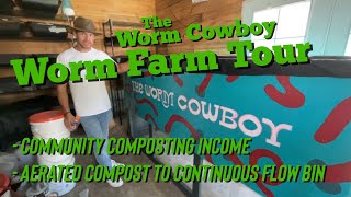 Worm Cowboy Worm Farm Tour | Alpine, Wyoming, USA