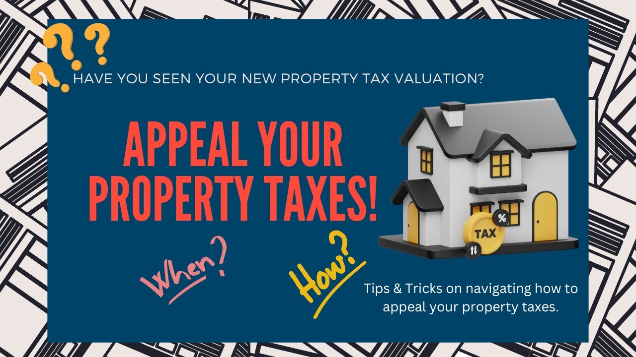 How To Appeal Your Property Tax 4 Youtube