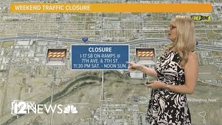 Weekend Road closures in the Valley