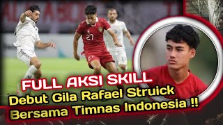 Debut Apik Rafael Struick Di Timnas Indonesia vs Palestina || Full Aksi Dan Skill Rafael Struick