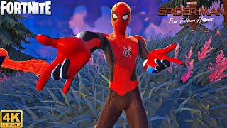 Upgraded Spider-Man Suit Gameplay - Fortnite (4K 60FPS)
