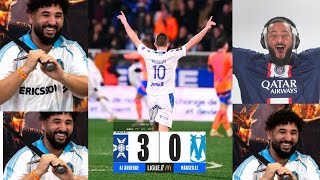 AJ AUXERRE 3-0 MARSEILLE | OM CRIE AU SCANDALE ARBITRAGE #OM #auxerre #ligue1